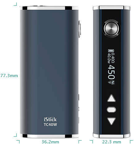 Utilisation de l'iStick 40W TC